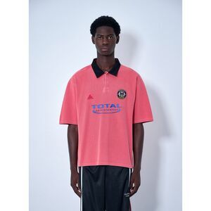Martine Rose Men Logo Polo Shirt